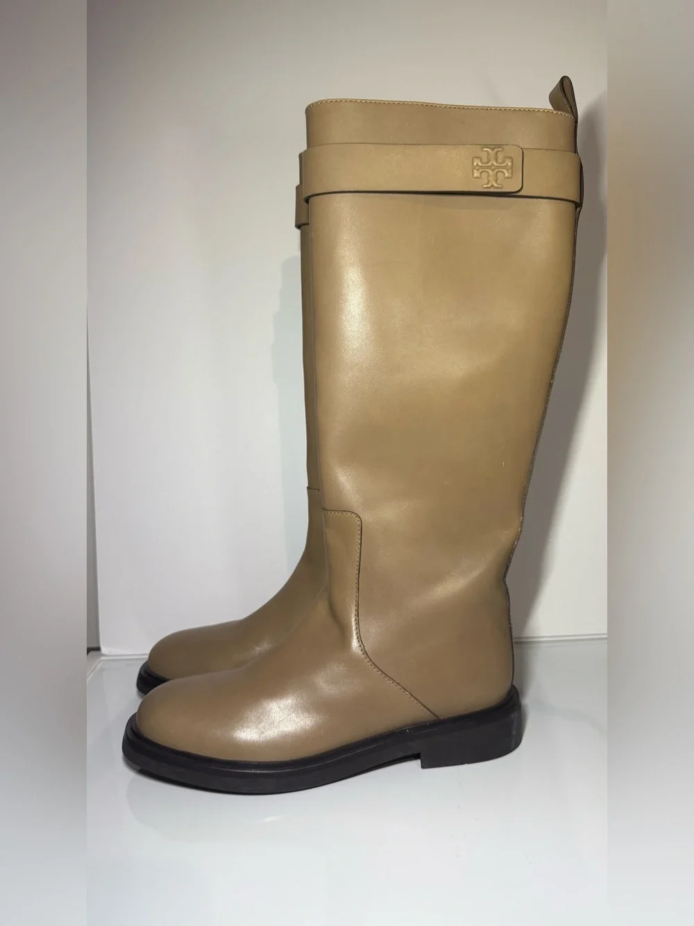 Tory Burch Over-the-Knee Leather Riding Boots size 7.5